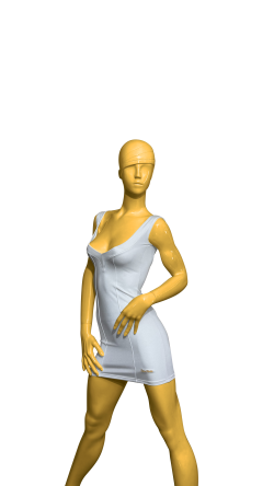 Little "White" Sleeveless Dress